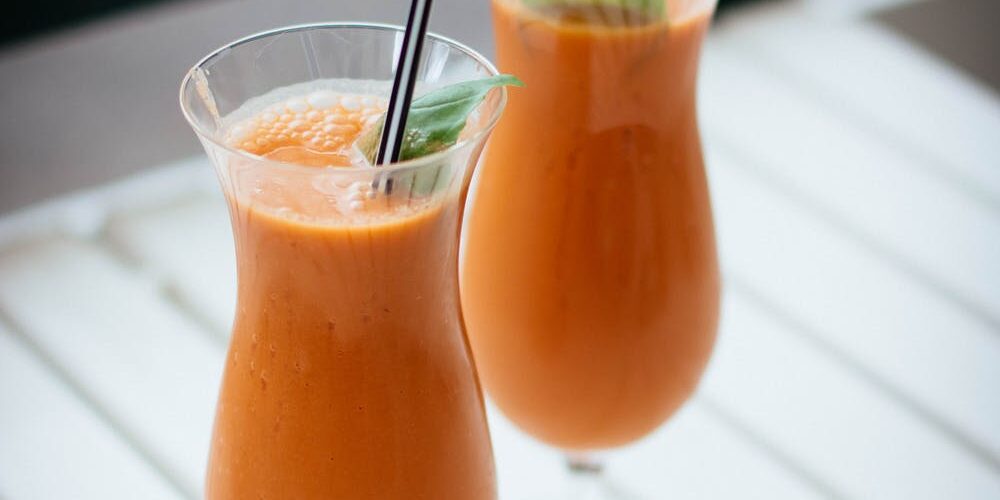Milkshake mangue melon