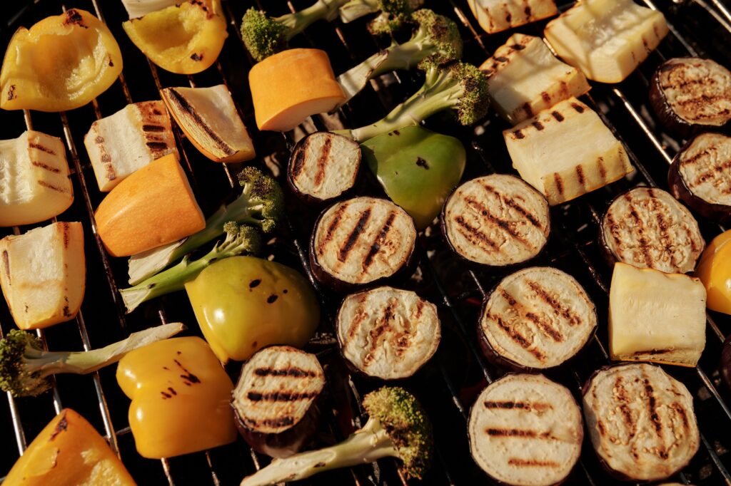 Courgettes grillées bbq
