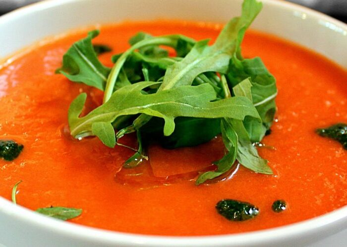 Gaspacho tomates et fraises