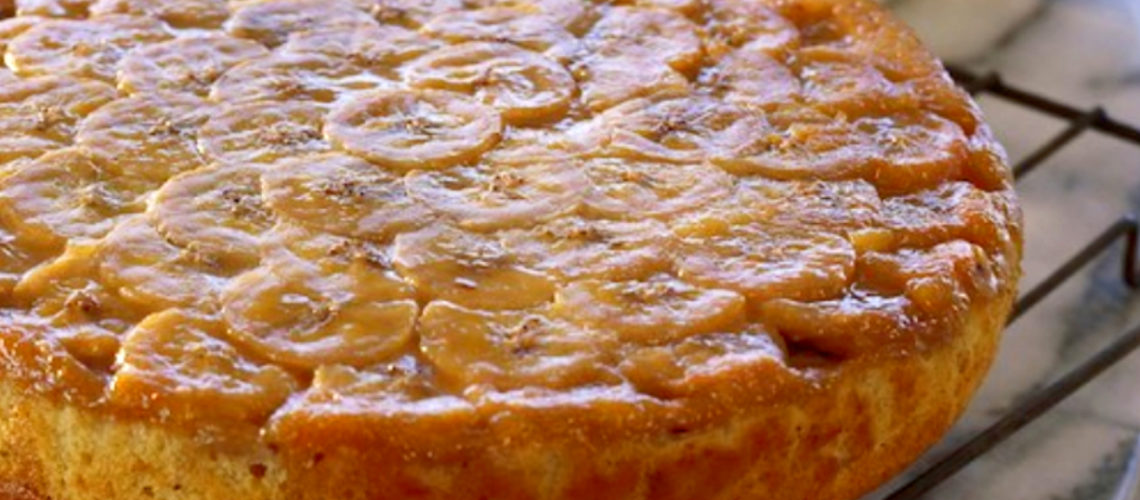 gâteau renversé banane et frangipane