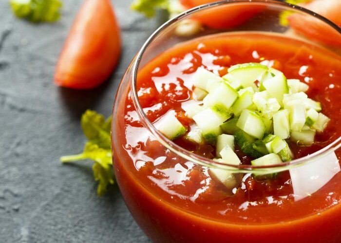 Gaspacho aux 4 légumes