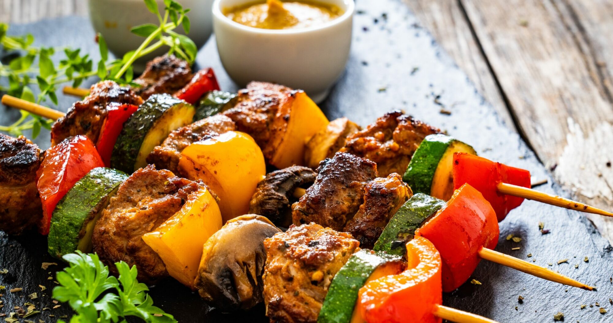 brochette poulet barbecue