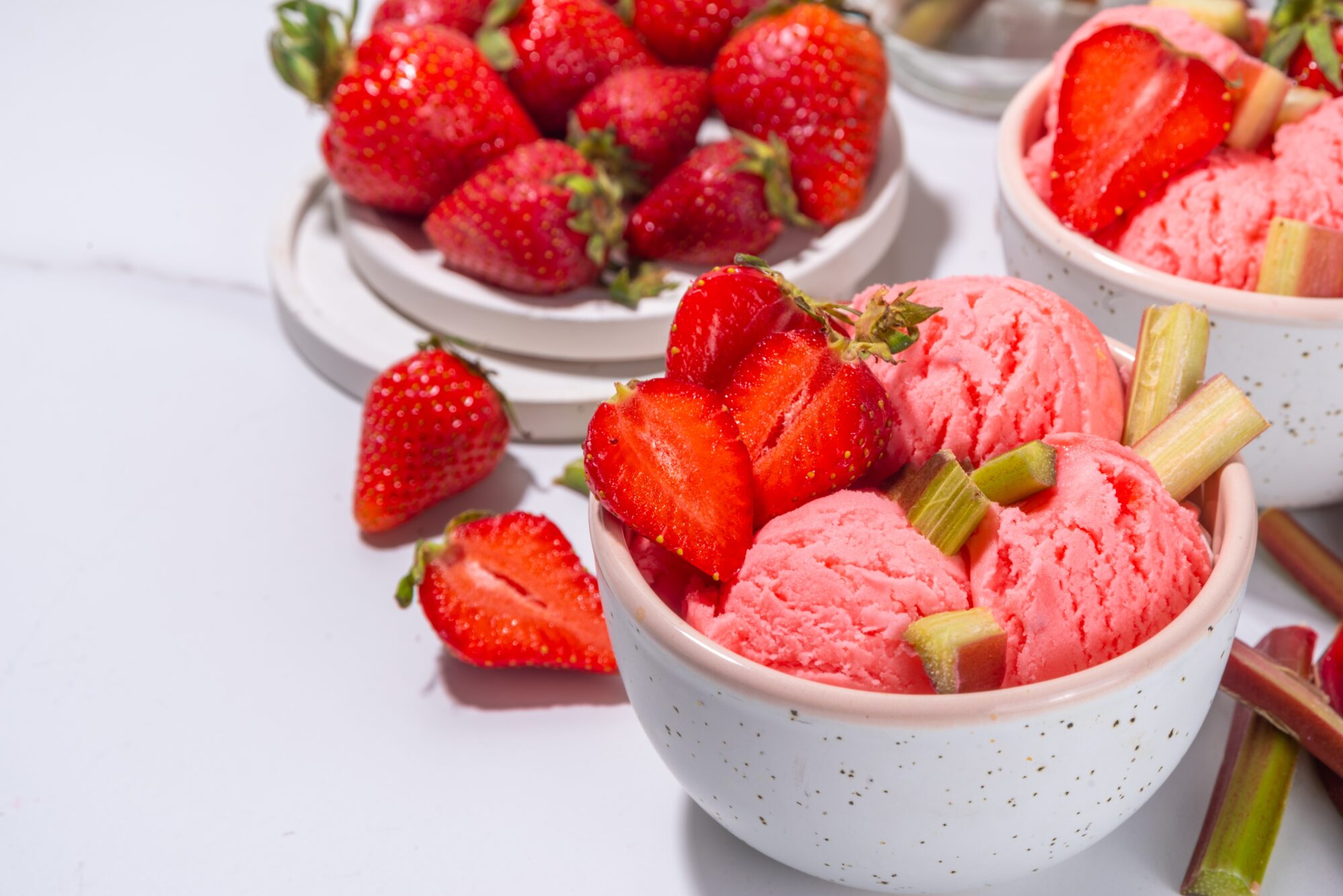 Sorbet fraise maison